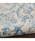 Nourison Jubilant Round Area Rug JUB09-Ivory/Blue