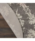 Nourison Tranquil Round Area Rug TRA09-Grey/Pink