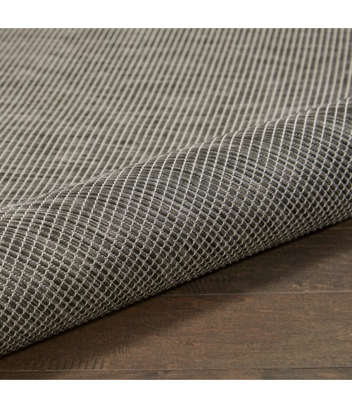 Nourison Positano Charcoal POS01 2 ft. X 6 ft. Rect. Rug