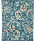 Nourison Tranquil Area Rug TRA02-Turquoise
