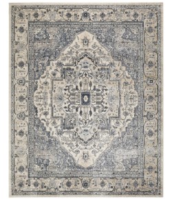 Nourison Quarry Ivory Navy QUA18 8 ft. X 10 ft. Rect. Rug