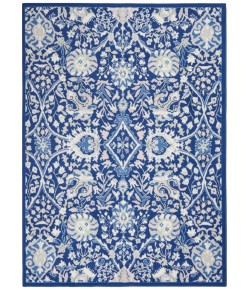 Nourison Whimsicle - Whs10 Navy Multicolor Area Rug 5 ft. X 7 ft. Rectangle
