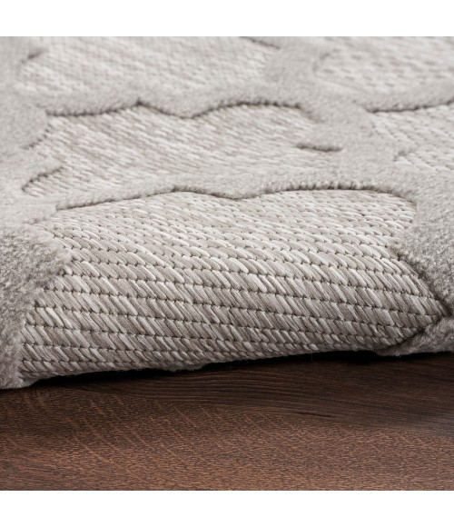 Nourison Easy Care Area Rug NES01 Silver Grey