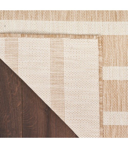 Nourison Positano Beige Ivory POS03 5 ft. X 7 ft. Rect. Rug