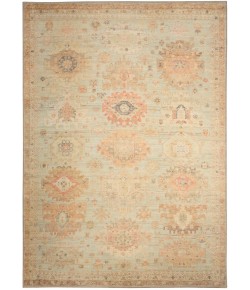 Nourison Vintage Washables Sage Multicolor VWS16 4 ft. X 6 ft. Rect. Rug