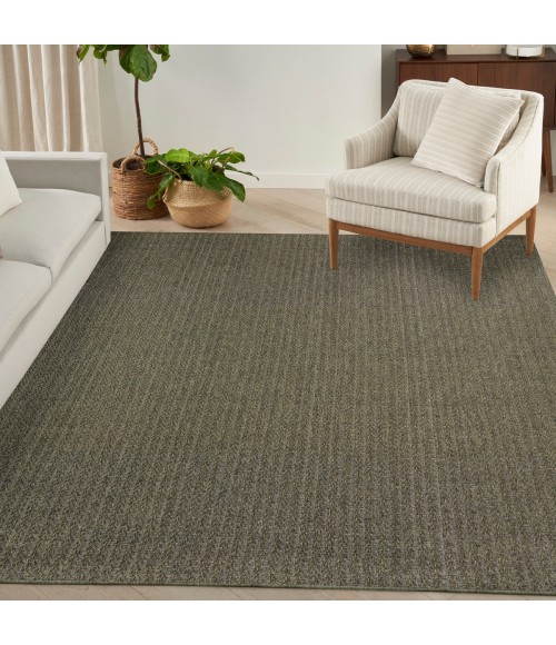 Nourison Tulum Olive TLM02 10 ft. X 14 ft. Rect. Rug
