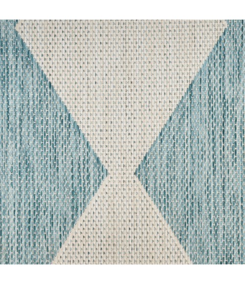 Nourison Positano Aqua POS04 6 ft. X 9 ft. Rect. Rug