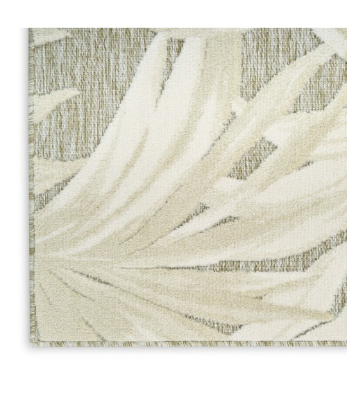 Nourison Aloha Ivory Sage ALH43 5 ft. 3 in. X 7 ft. 5 in. Rect. Rug