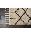 Nourison Moroccan Shag Area Rug MRS01-Cream