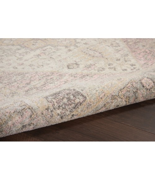 Nourison Tranquil Area Rug TRA06-Ivory/Pink