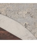 Nourison Rustic Textures Area Rug RUS07 Grey/Beige 7'10" Round