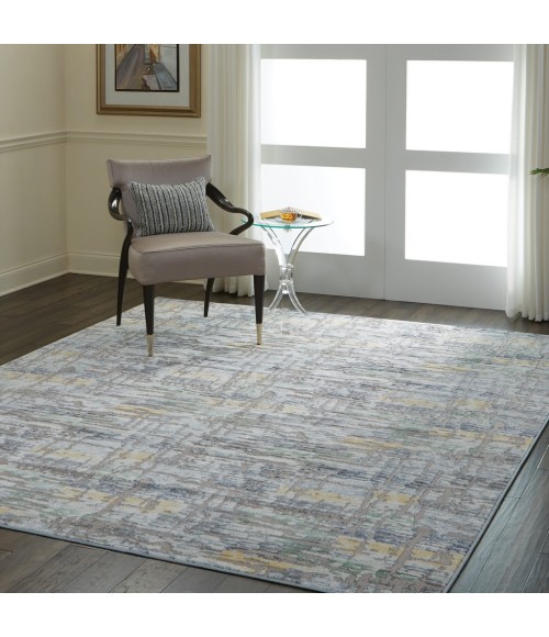 Nourison URBAN CHIC Area Rug Nourison Urban Chic Area Rug URC01-Grey/Multicolor