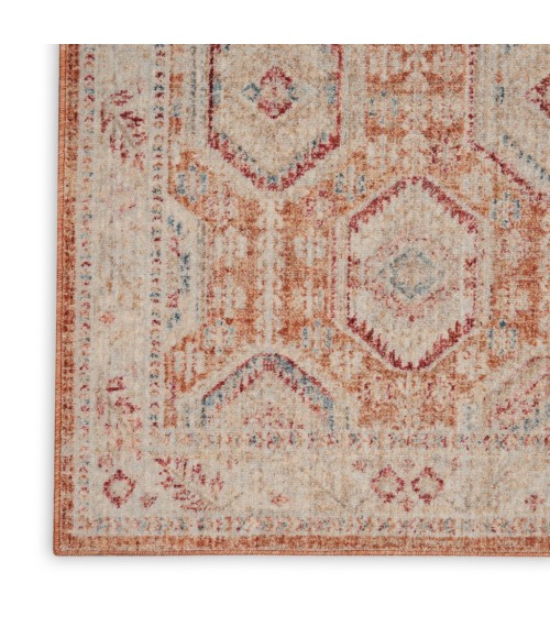 Nourison Enchanting Home Runner Area Rug ENH01-Brick