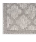 Nourison Easy Care Area Rug NES01 Silver Grey