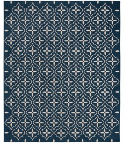 Nourison Home Nourison Essentials Navy Ivory NRE04 6 ft. X 9 ft. Rectangle Rug