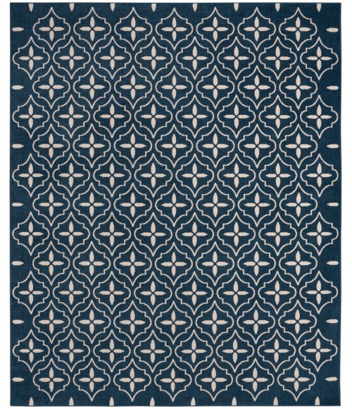 Nourison Home Nourison Essentials Navy Ivory NRE04 6 ft. X 9 ft. Rectangle Rug