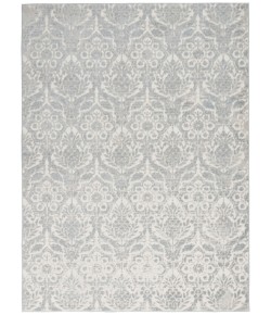 kathy ireland Home Sahara - Ki390 Ivory Silver Area Rug 3 ft. 10 X 5 ft. 10 Rectangle