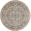 Nourison Concerto Beige Grey CNC05 4 ft. X Round Rug
