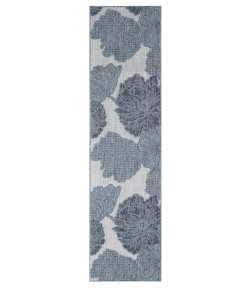 Nourison Garden Oasis Blue GOA04 2 ft. X 6 ft. Rect. Rug