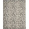 Nourison Solace - Sla06 Ivory Grey Area Rug 8 ft. X 10 ft. Rectangle