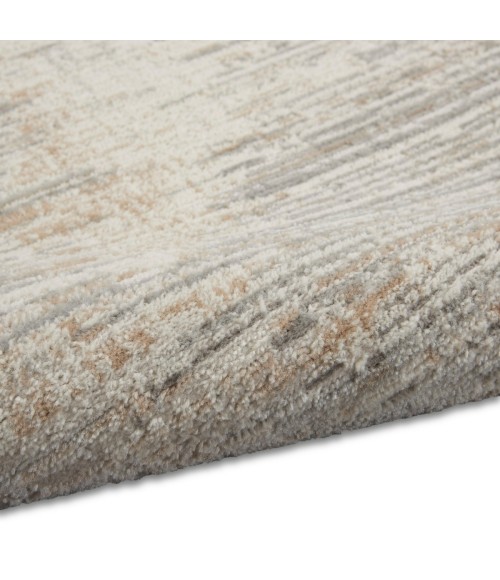 Calvin Klein CK011 Verdant Ivory Grey Rug VRD01 5 ft. X 7 ft. Rect. - Rugs Town Calvin Klein CK011 Verdant Ivory Grey VRD01 5 ft. X 7 ft. Rect. Rug