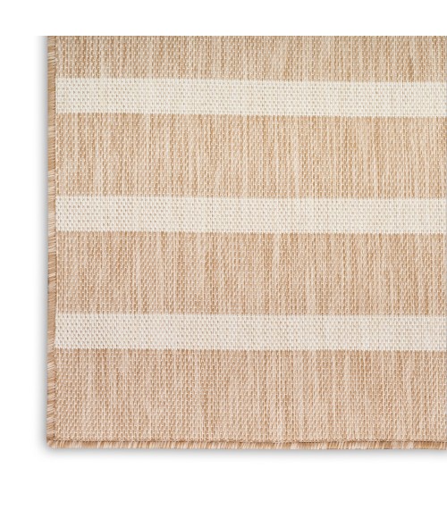 Nourison Positano Beige Ivory POS03 4 ft. X 6 ft. Rect. Rug