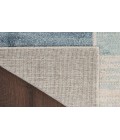 Nourison Astra Machine Washable Blue Ivory ASW09 7 ft. 10 in. X 10 ft. Rectangle Rug