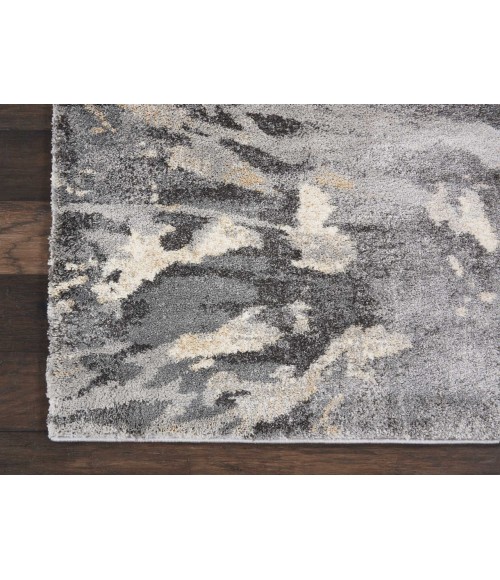 Nourison FUSION Area Rug Nourison Fusion Area Rug FSS10-Grey