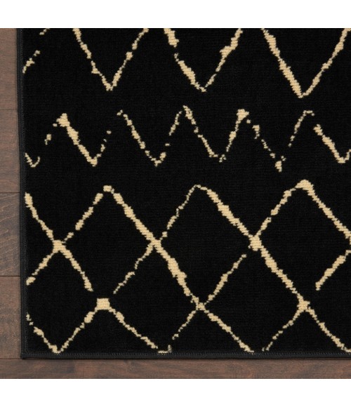 Nourison Grafix Area Rug GRF04-Black