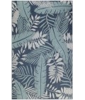 Nourison Garden Oasis Navy GOA02 9 ft. X 12 ft. Rectangle Rug