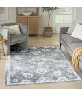 Nourison Astra Machine Washable Denim ASW19 6 ft. 7 in. X 9 ft. Rect. Rug
