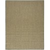 Nourison Courtyard Green COU01 8 ft. X 10 ft. Rect. Rug