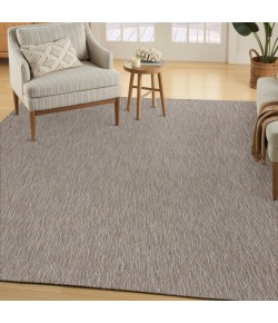 Nourison Practical Solutions Grey Mocha PSL01 10 ft. X 14 ft. Rect. Rug