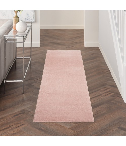 Nourison Essentials Pink Area Rug NRE01-Pink