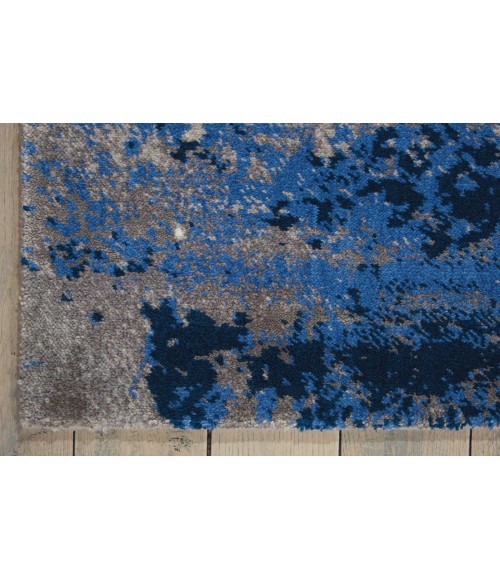 Twilight Area Rug Nourison Twilight Area Rug TWI22 Blue/Grey 9'9" x 13'9"