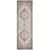 Nourison Vintage Washables Ivory Purple VWS13 2 ft. X 6 ft. Rect. Rug