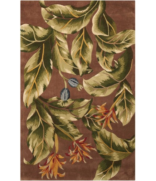 Nourison Tropics Area Rug TS02-Khaki