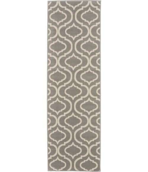 Nourison Jubilant Runner Area Rug JUB19-Grey