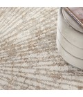 Inspire Me! Home Décor Metallic Area Rug MTL01 Grey/Mocha