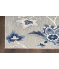 Nourison Aloha Blue Grey ALH31 2 ft. 8 in. X 4 ft. Rectangle Rug