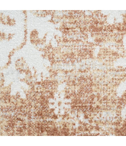 Nourison Astra Machine Washable Copper ASW19 6 ft. 7 in. X 9 ft. Rect. Rug