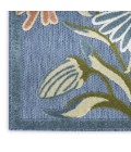 Nourison Aloha Blue Sage ALH33 7 ft. 10 in. X 10 ft. 6 in. Rect. Rug