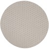 Nourison Twist Reversible Grey TWS01 8 ft. X Round Rug