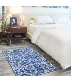 Nourison Whimsicle - Whs05 Navy Area Rug 3 ft. X 5 ft. Rectangle