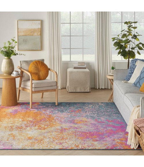 Nourison Passion Area Rug Nourison Passion Area Rug PSN10 Sunburst
