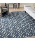 Nourison Modern Lines Area Rug Nourison Modern Lines Area Rug MOL01 Denim