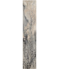 Nourison Maxell - Mae08 Grey Area Rug 2 ft. 2 X 12 ft. Rectangle