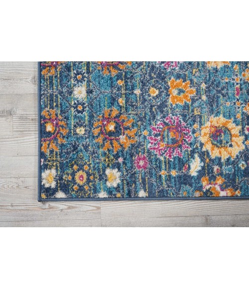 Nourison Passion Runner Area Rug PSN01-Denim