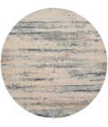Rustic Textures Area Rug Nourison Rustic Textures Area Rug RUS04 Beige/Grey 7'10" Round
