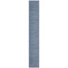 Nourison Essentials - Nre01 Blue Grey Area Rug 2 ft. 2 in. X 20 ft. Runner